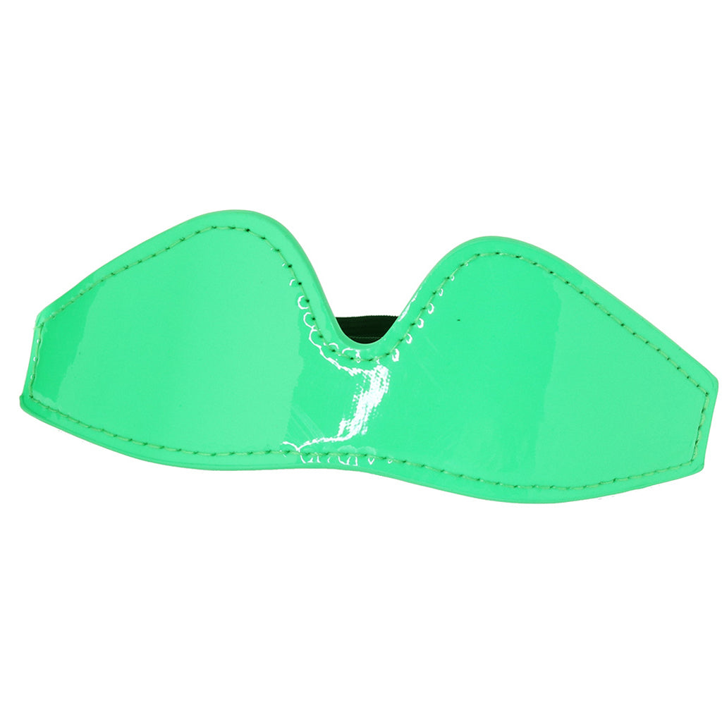 Electra Play Things Blindfold in Neon Green