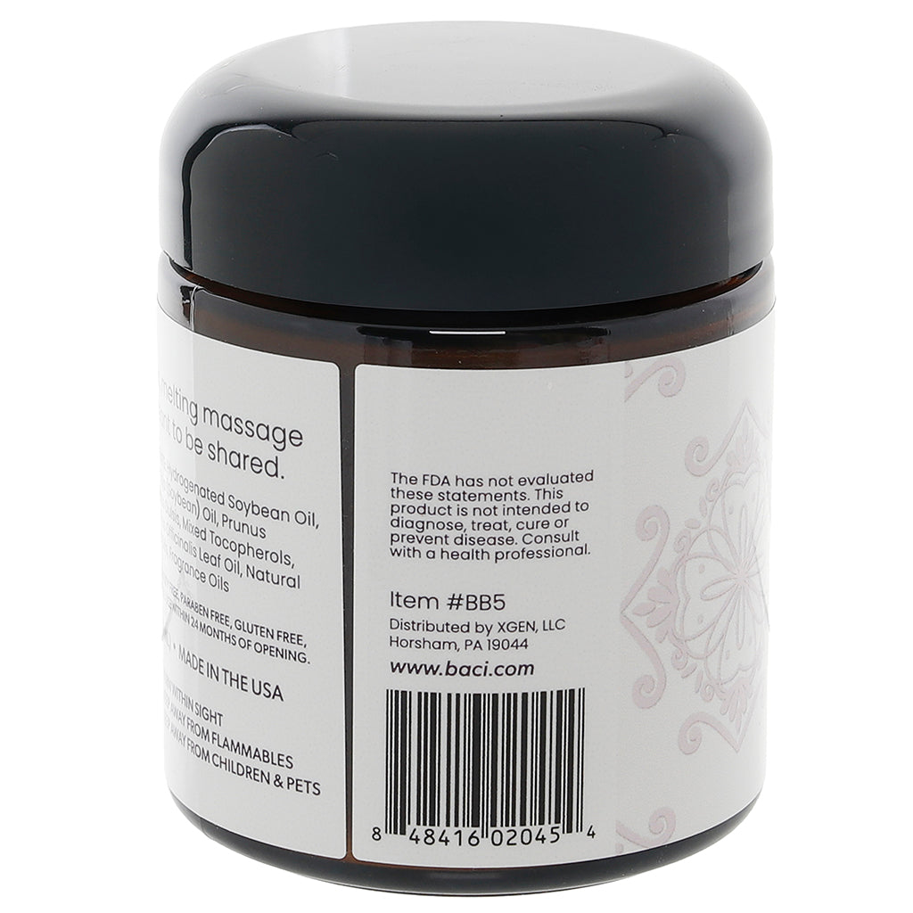 Bare Massage Candle 4oz/118ml in Plumeria