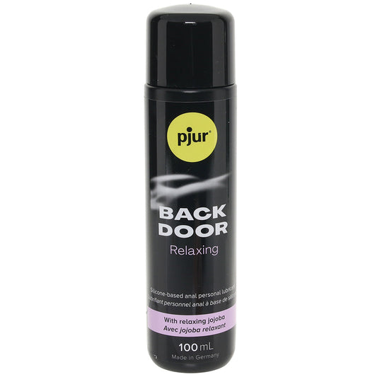 Back Door Silicone Based Anal Lubricant in 3.4oz/100ml