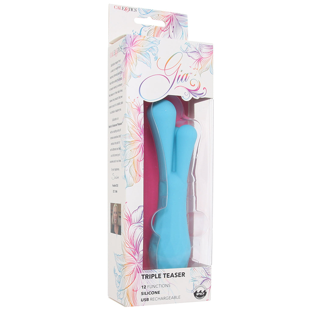 CalExotics Gia Triple Pleaser Vibe - Vibrators - HoneyHugs Canada (View 6)