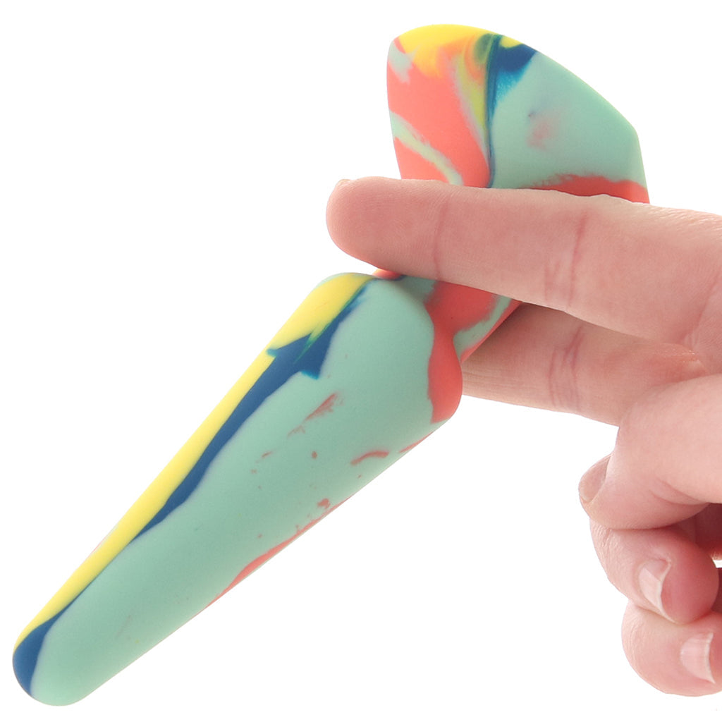 A-Play Groovy 5 Inch Anal Plug in Sunrise