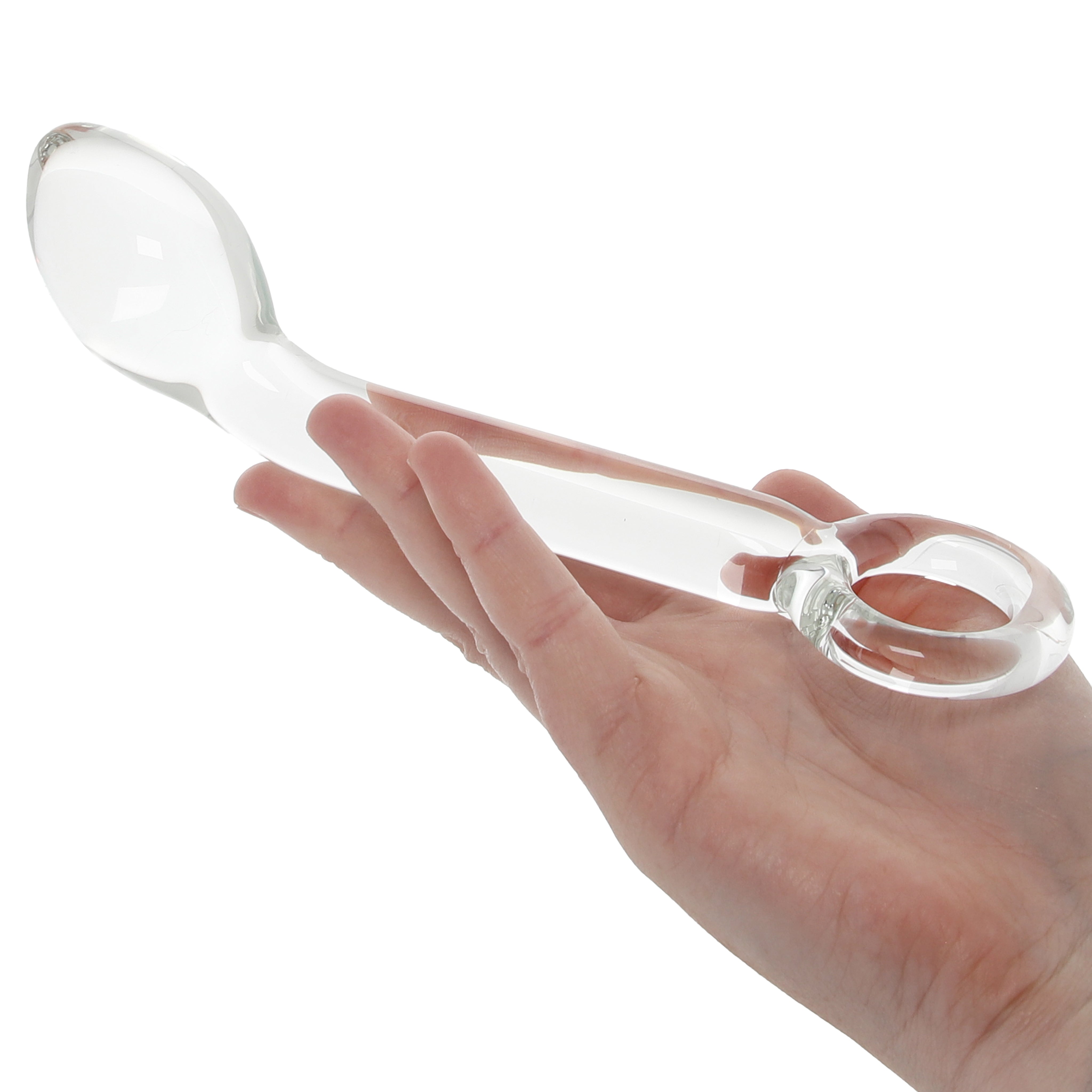 Clarity Hera's Halo Glass G-Spot Dildo