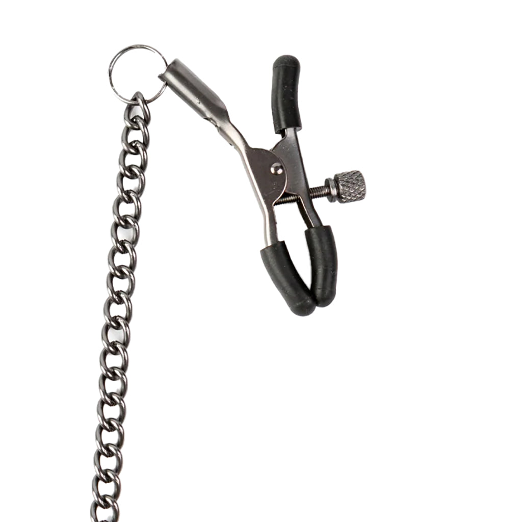 Sei Mio Triple Tease: Luxury Adjustable Nipple & Intimate Clamp Set