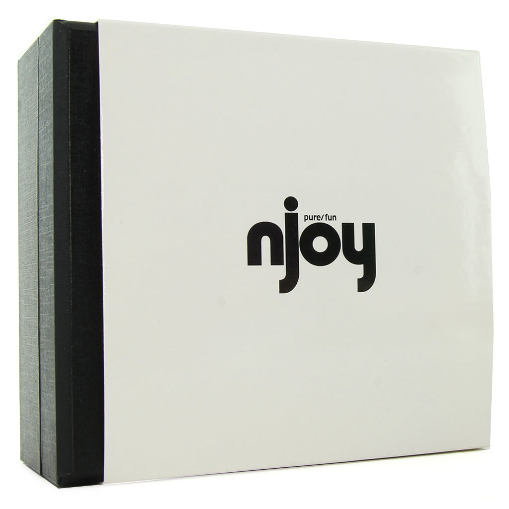 nJoy Pure Plug Small: Luxurious Stainless Steel Butt Plug for Sublime, Versatile Anal Pleasure