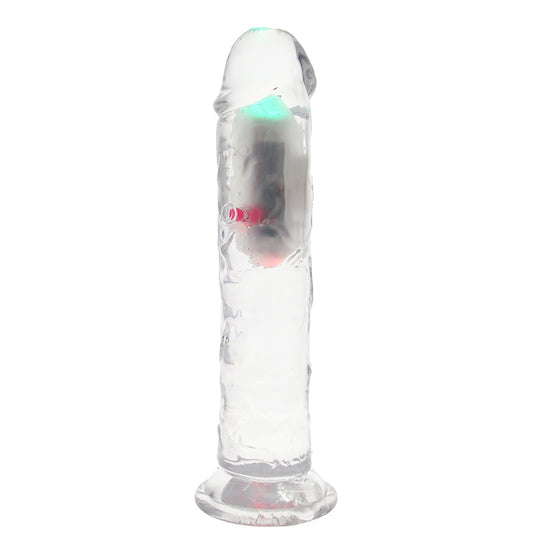 RealRock RealRock 6 Inch Light Up Vibrating Dildo - Vibrators - HoneyHugs Canada