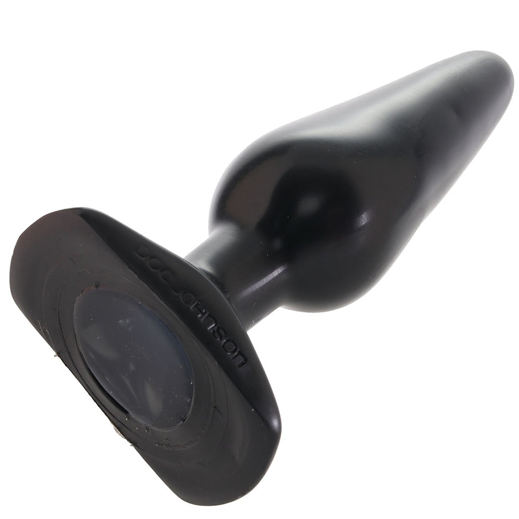 Doc Johnson's Signature Medium Black Butt Plug - Deep, Satisfying Pleasure