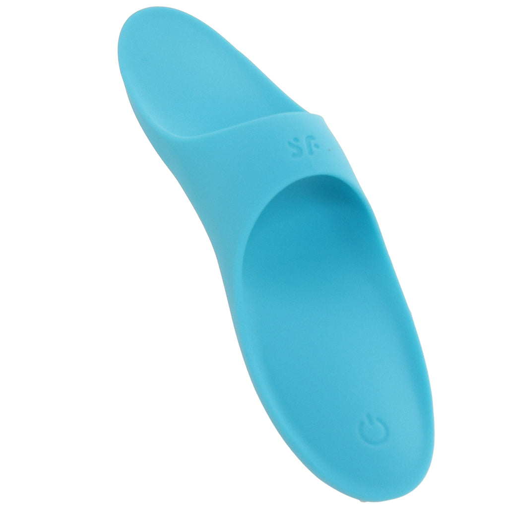 Satisfyer Satisfyer Teaser Finger Vibe in Light Blue - Vibrators - HoneyHugs Canada (View 5)