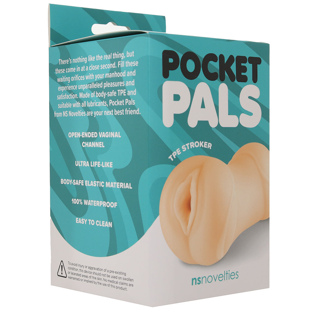 Pocket Pals Pussy Stroker in Light