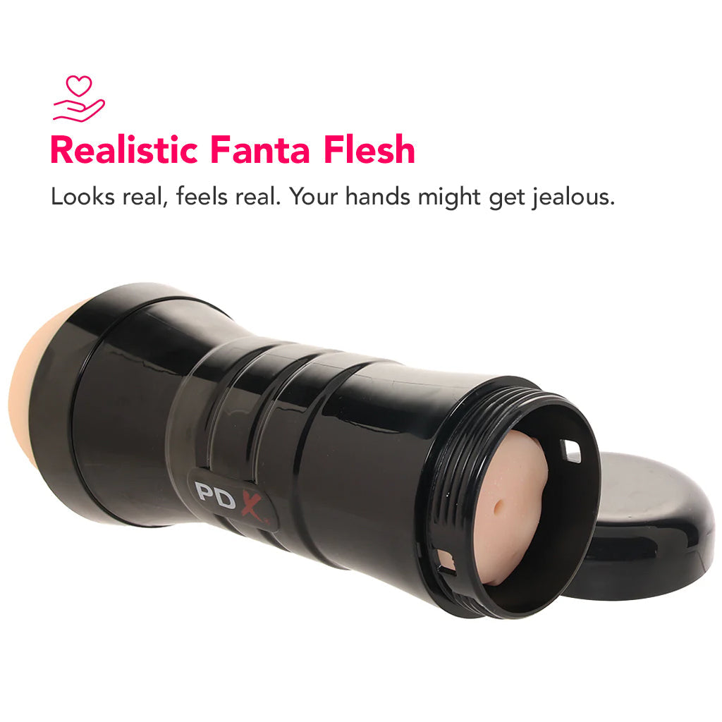 Pipedream Extreme Toyz PDX Wet Pussies Super Juicy Snatch XXL Stroker in Light - Male Masturbators - HoneyHugs Canada (View 5)