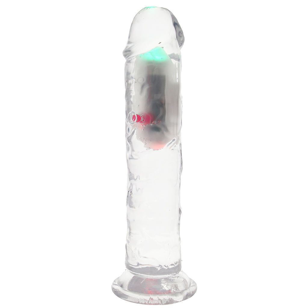 RealRock RealRock 7 Inch Light Up Vibrating Dildo - Vibrators - HoneyHugs Canada