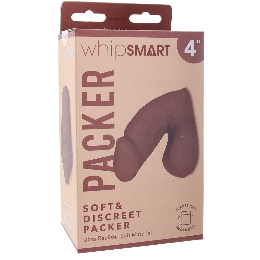 WhipSmart 4 Inch Discreet Packer in Brown
