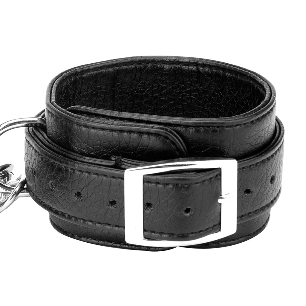 Elevate Your Play: Lux Fetish Stainless Steel Expandable Spreader Bar & 4 Premium Cuffs