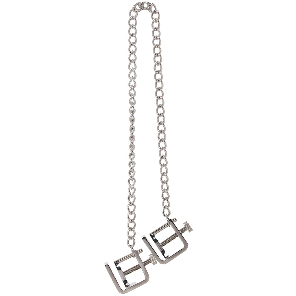 Master Series Pressure Vice: Adjustable Metal Nipple Clamps for Exquisite Intensity