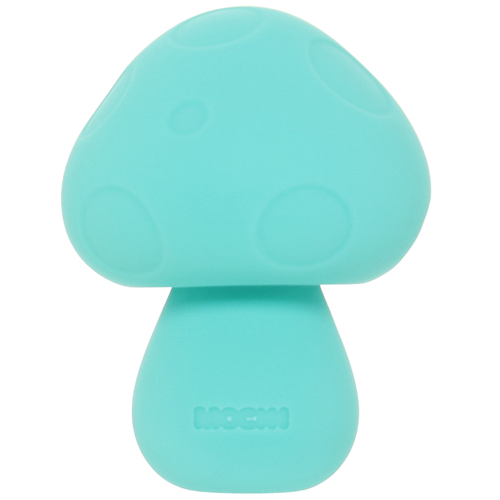 Doc Johnson Mochi Silicone Mushroom Mini Vibe in Teal - Vibrators - HoneyHugs Canada