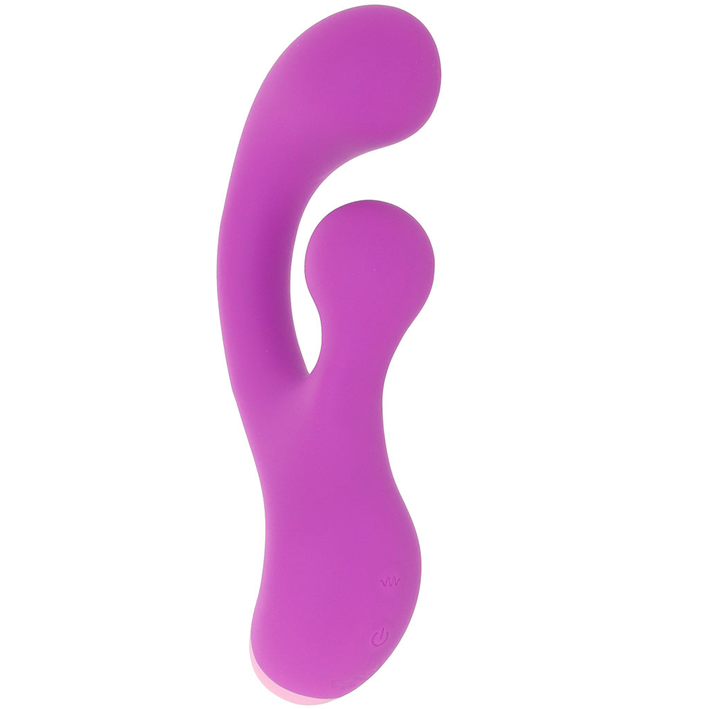 Bang! Bang! Gyro Silicone Rabbit Vibe in Purple - Vibrators - HoneyHugs Canada