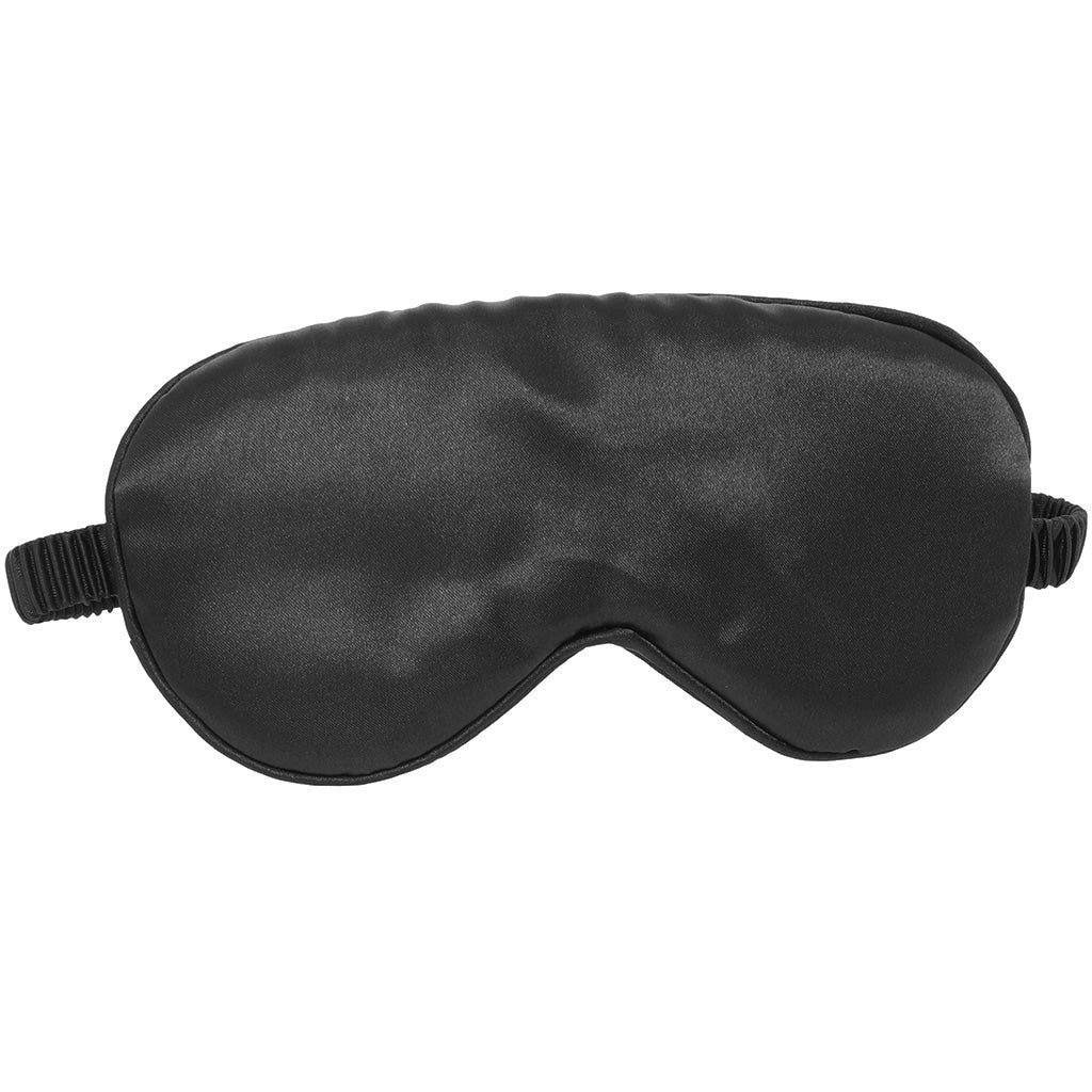Ouch! Black Satin Blindfold – Sumptuous Silk for Intense Intimacy