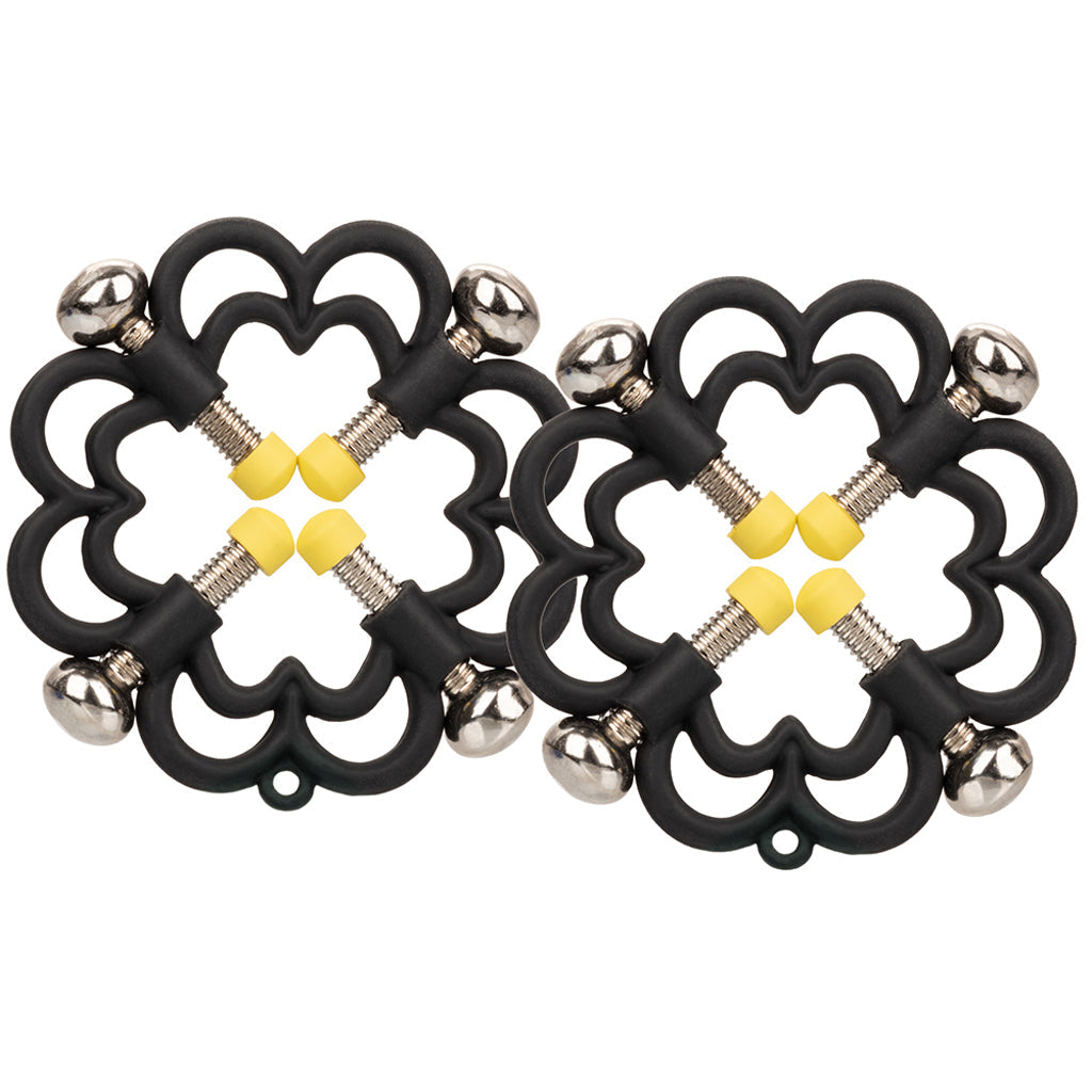 Boundless 4-Point Press Nipple Grips: Precision Pinch for Exquisite Sensation