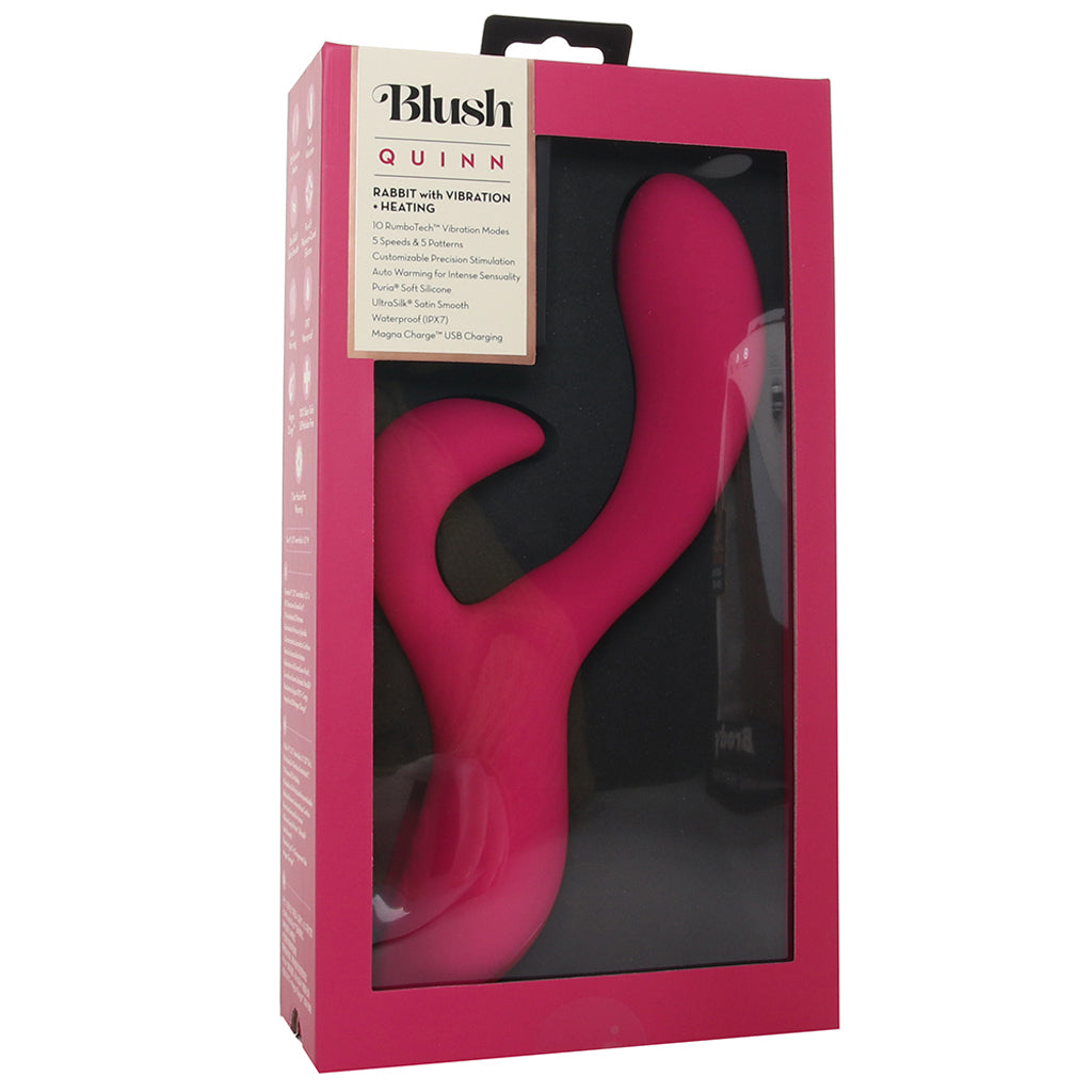 Blush Blush Quinn Warming Rabbit Vibe - Vibrators - HoneyHugs Canada (View 6)