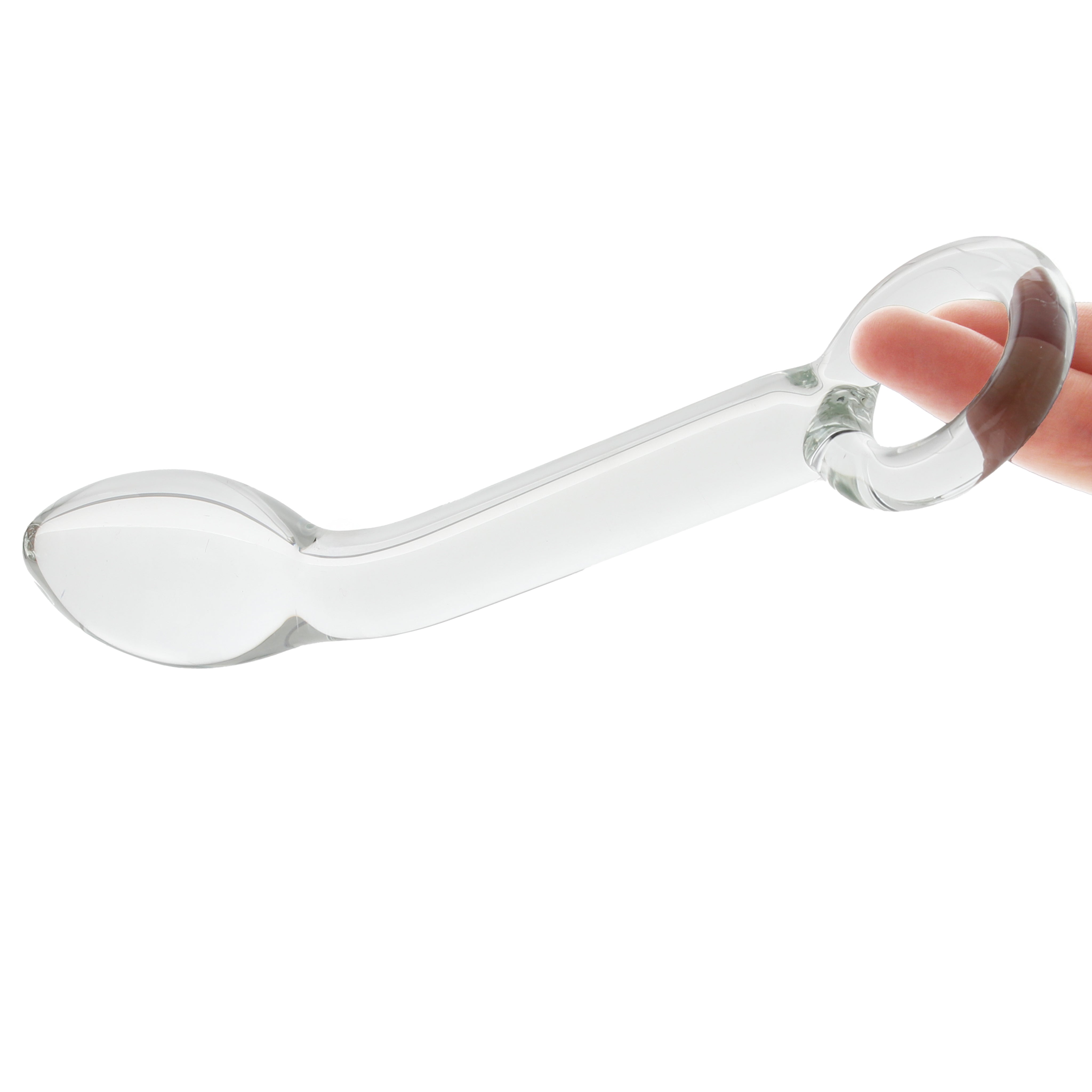 Clarity Hera's Halo Glass G-Spot Dildo