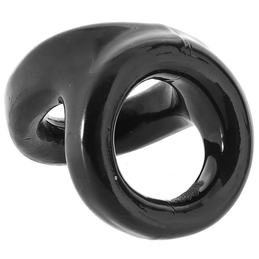 Colt Snug Tugger Dual Support Ring - Unleash Potent Erection & Teasing Stamina, Black