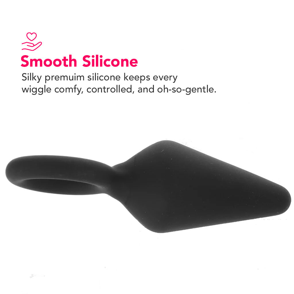 Anal Adventures Platinum Loop Plug in Small