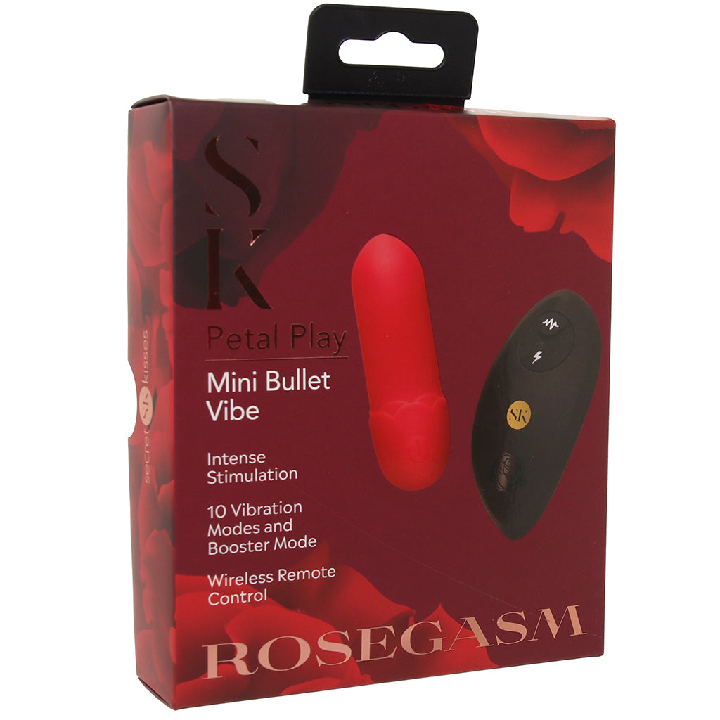 Secret Kisses Secret Kisses Petal Play Mini Bullet Vibe with Remote - Vibrators - HoneyHugs Canada (View 9)