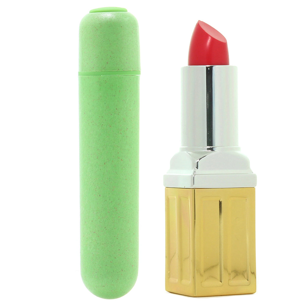 gaia Gaia BioFeel Biodegradable Bullet Vibe in Green - Vibrators - HoneyHugs Canada (View 4)
