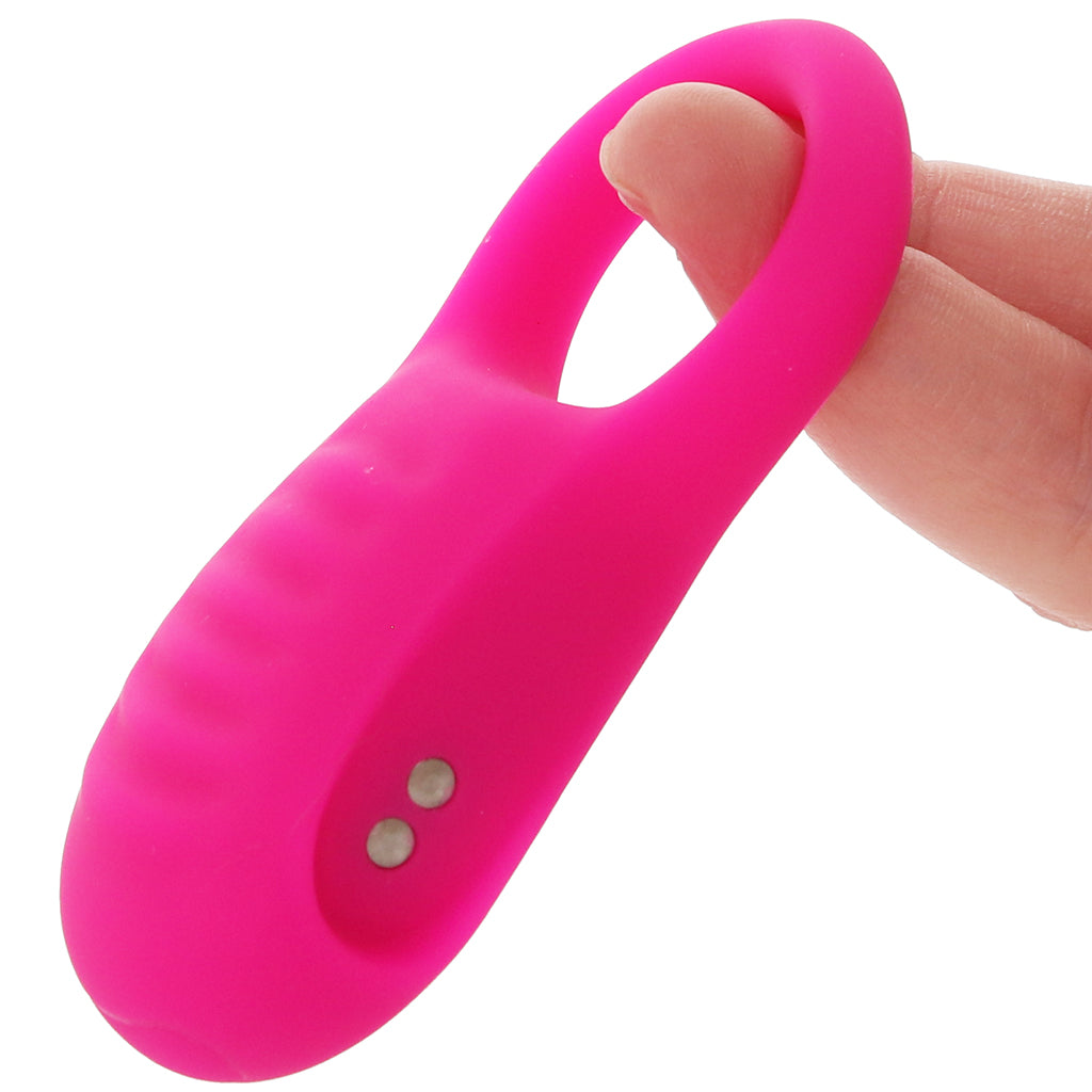 CalExotics Basic Essentials Ridge Rider Vibrating Cock Ring - Vibrators - HoneyHugs Canada (View 8)