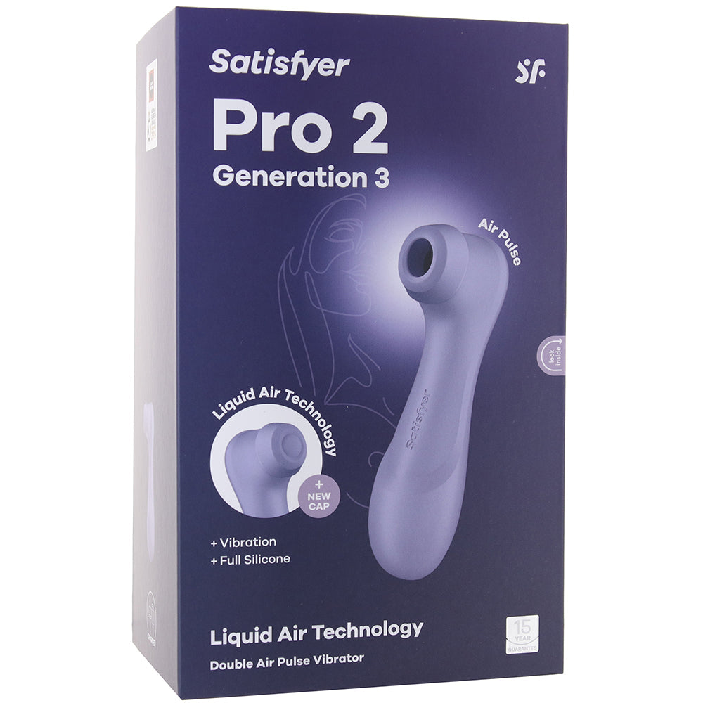 Satisfyer Pro 2 Gen 3 Double Air Pulse Vibe in Lilac
