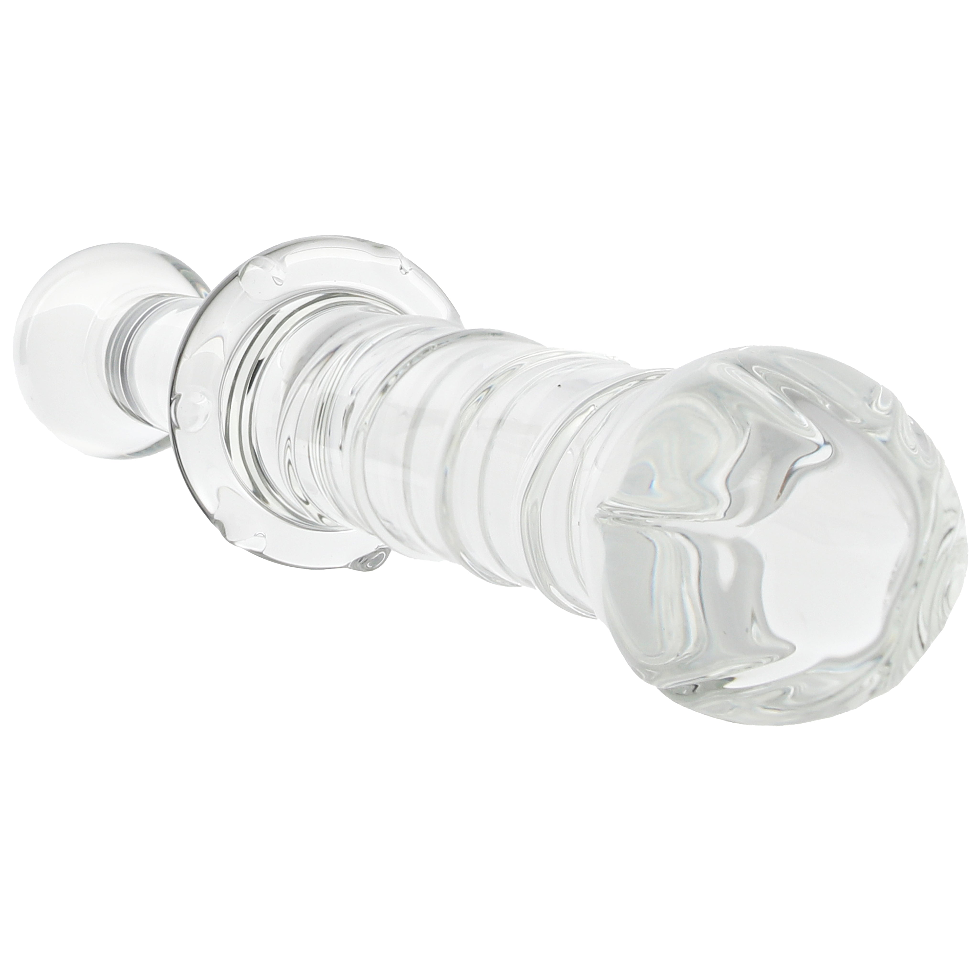 Clarity Elysian Swirl Heavenly Helix Glass Dildo