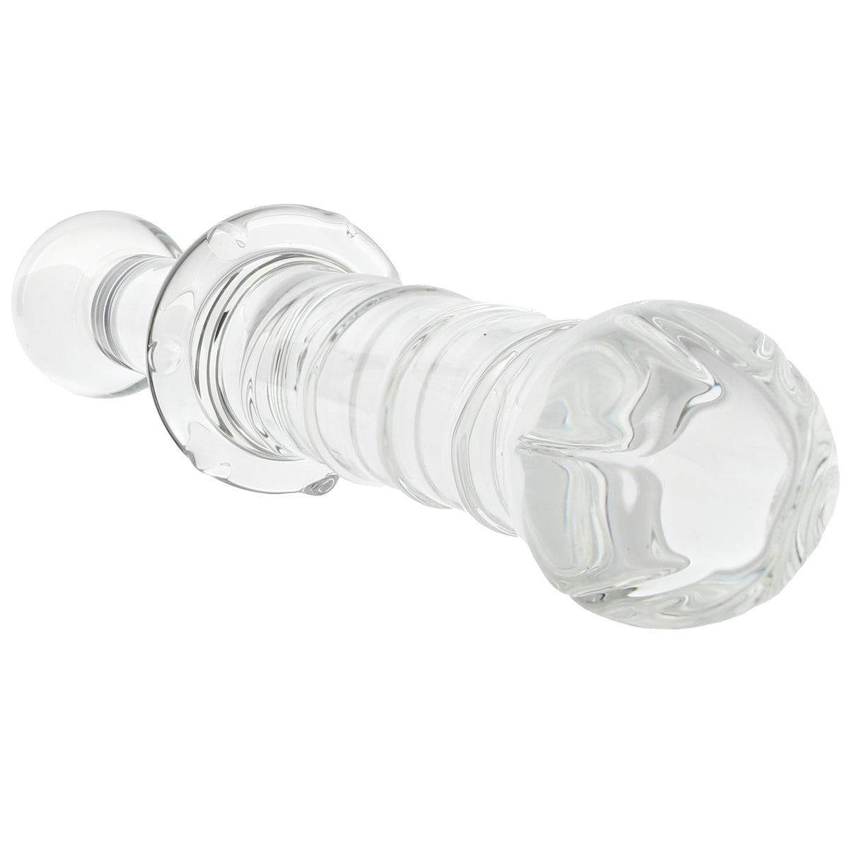 Clarity Elysian Swirl Heavenly Helix Glass Dildo