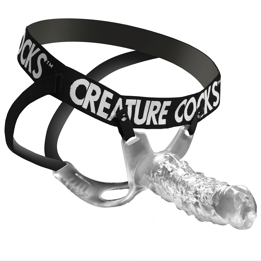 Creature Cocks King Kraken Hollow Strap-On with Harness