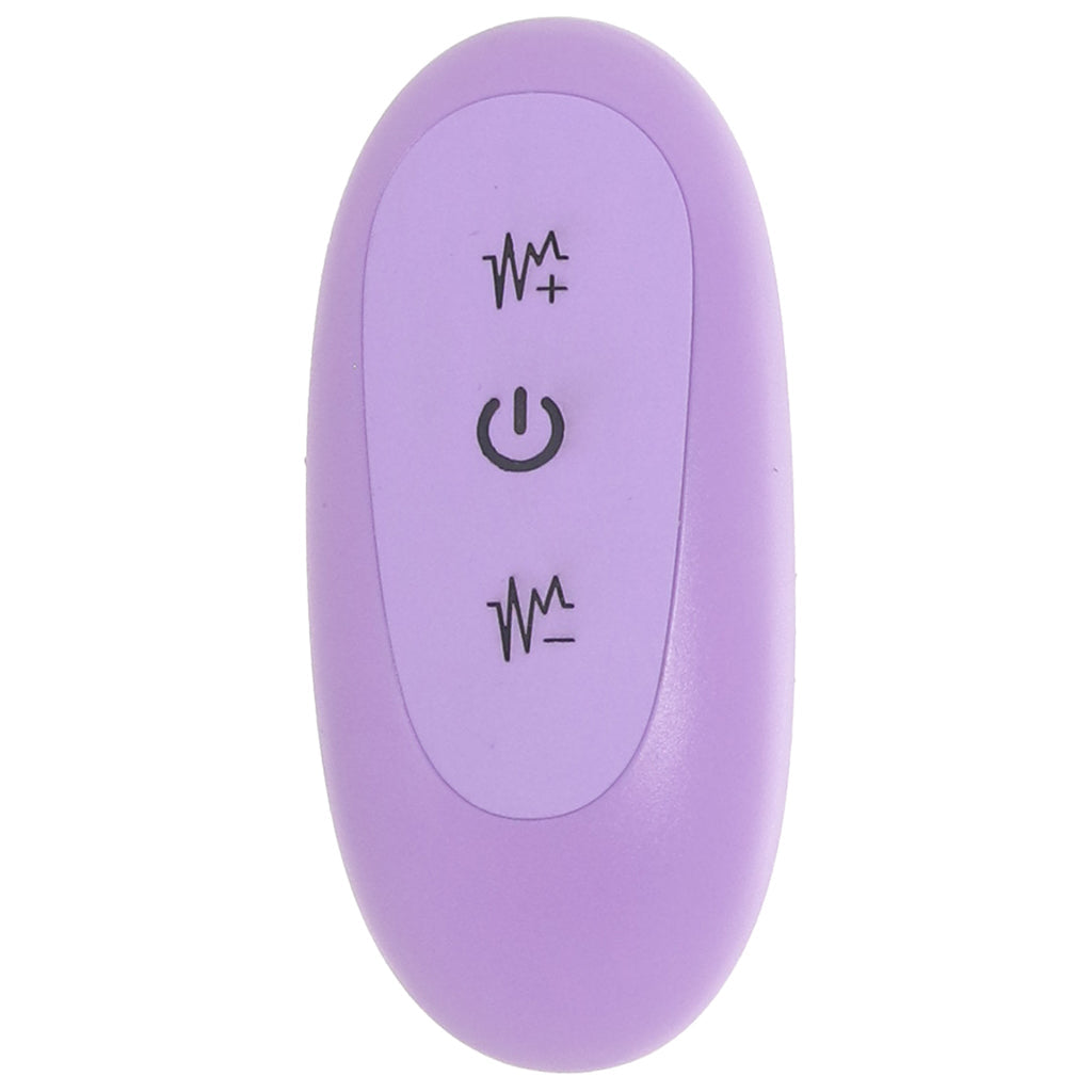 Colours 6 Inch Ribbed Remote Vibe in Purple