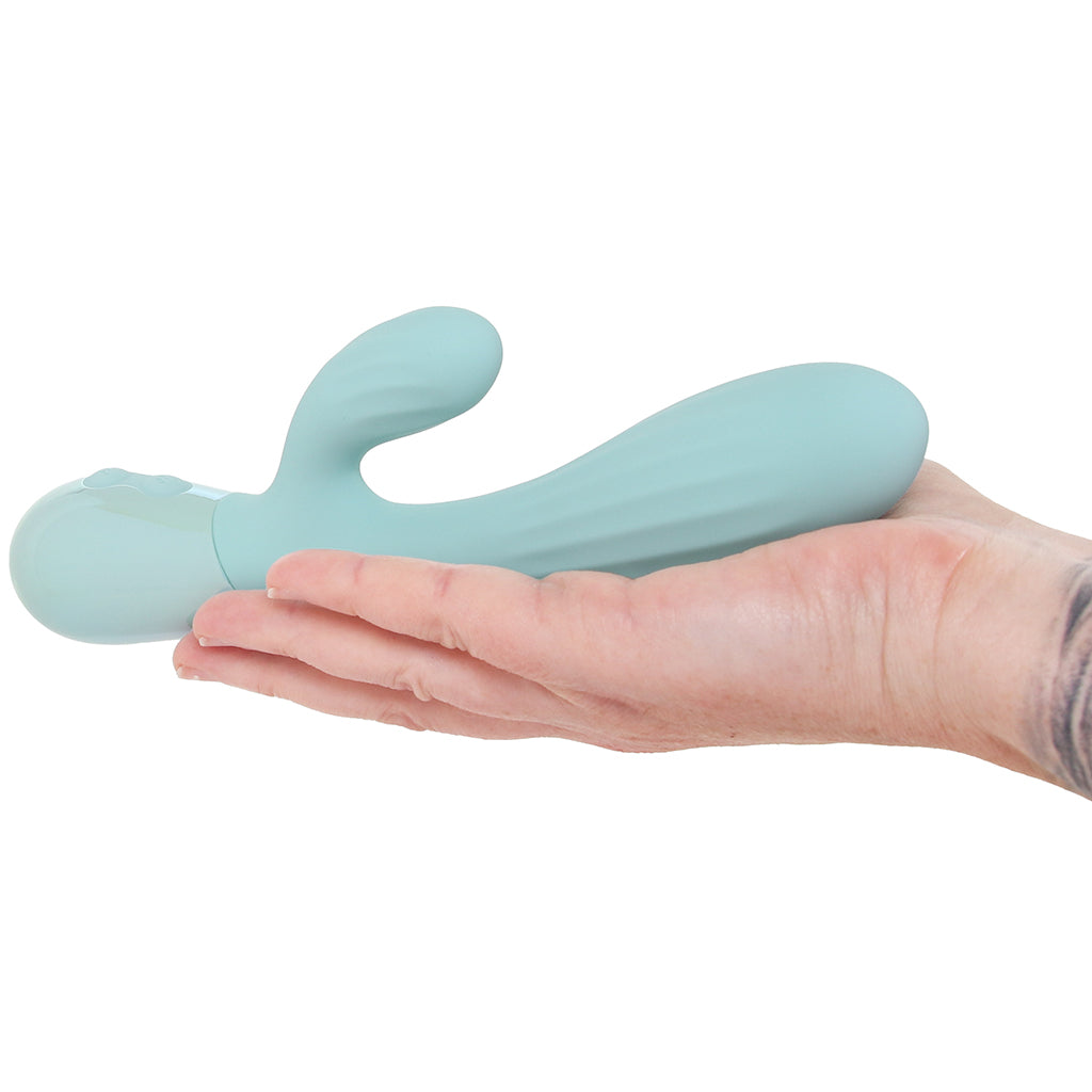 CalExotics Aura Dual Ripple Rabbit Vibe - Vibrators - HoneyHugs Canada (View 4)