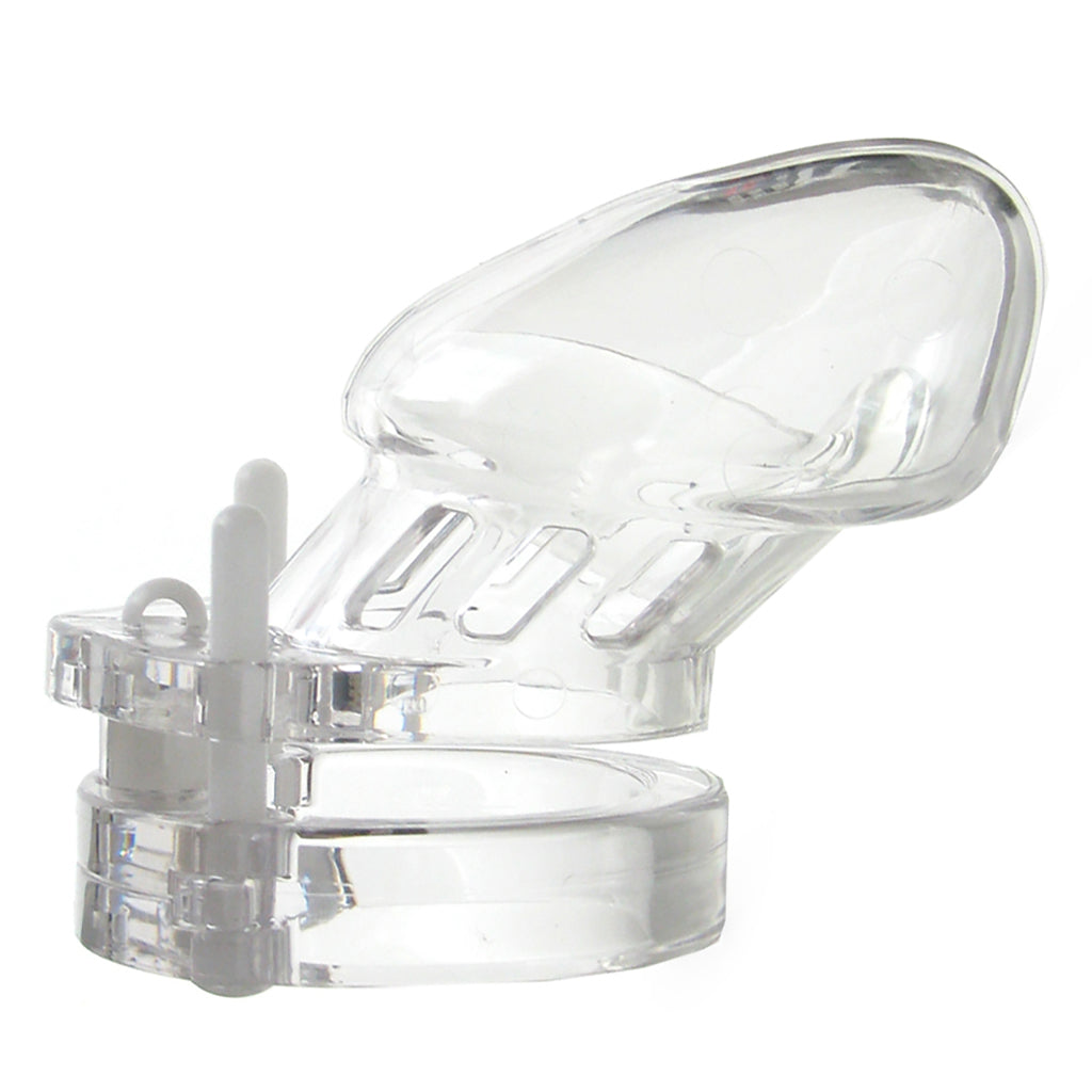 CB-6000S Clear Male Chastity Device: Luxe Control & Devotion