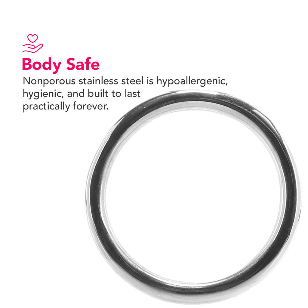 Rouge | Sovereign Stainless Steel 3-Piece Cock Ring Set - Ultimate Pleasure & Control