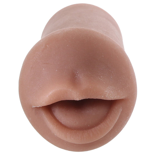 Pipedream PDX Extreme Coed Cocksucker Stroker in Brown - Male Masturbators - HoneyHugs Canada (View 2)