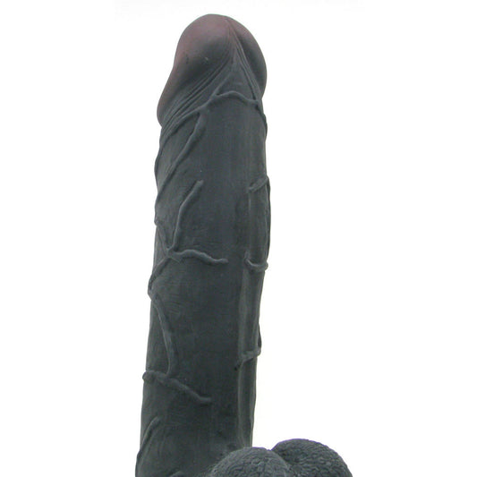 Real Feel Real Feel Deluxe 11 Inch Wall Banger Vibe in Black - Vibrators - HoneyHugs Canada (View 2)