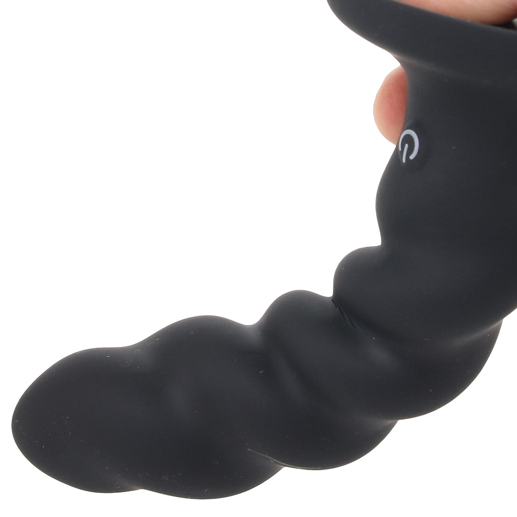 CalExotics Onyxxx Vibrating Rippled Probe - Vibrators - HoneyHugs Canada (View 7)
