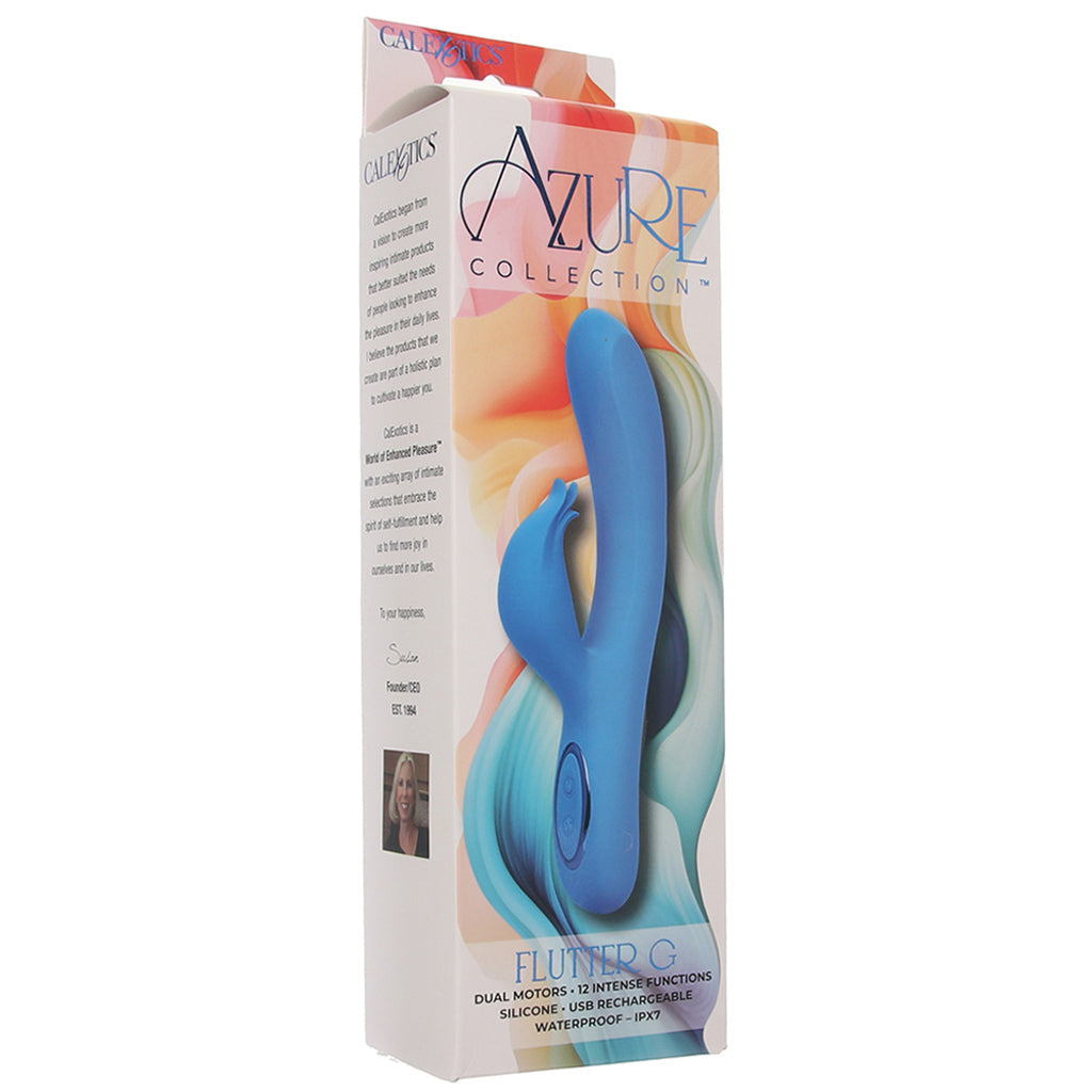 CalExotics Azure Collection Flutter G Vibe - Vibrators - HoneyHugs Canada (View 6)