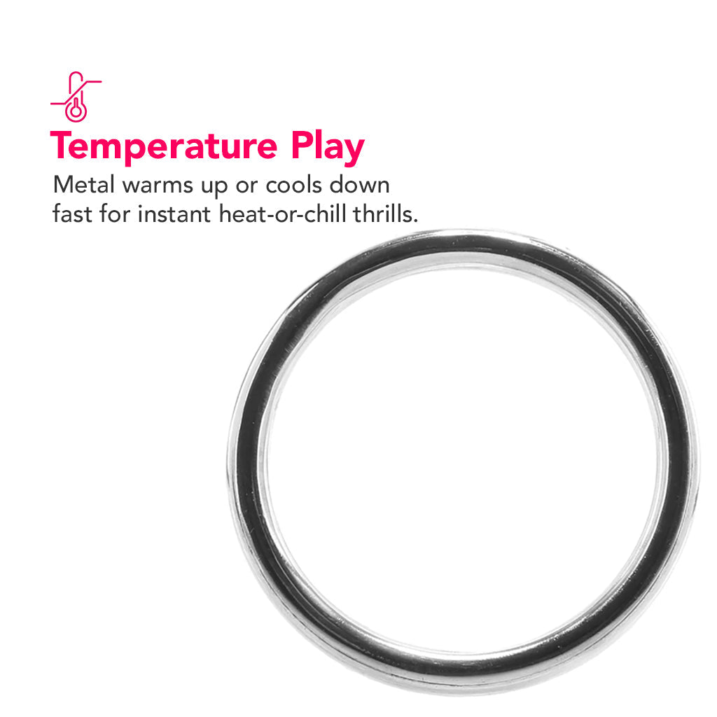 Rouge | Sovereign Stainless Steel 3-Piece Cock Ring Set - Ultimate Pleasure & Control