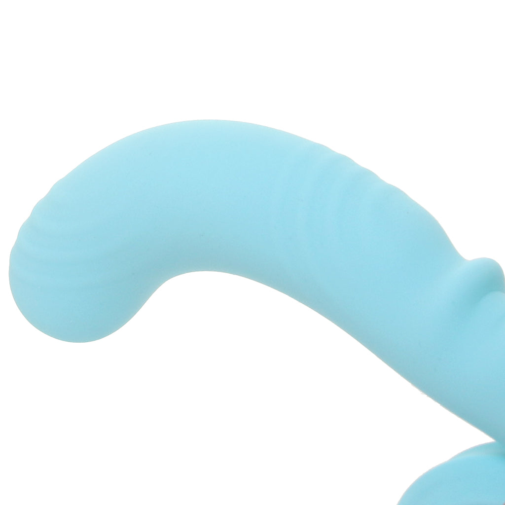 Loveline Loveline Gyre Vibrating Swirl Vibe in Blue - Vibrators - HoneyHugs Canada (View 8)