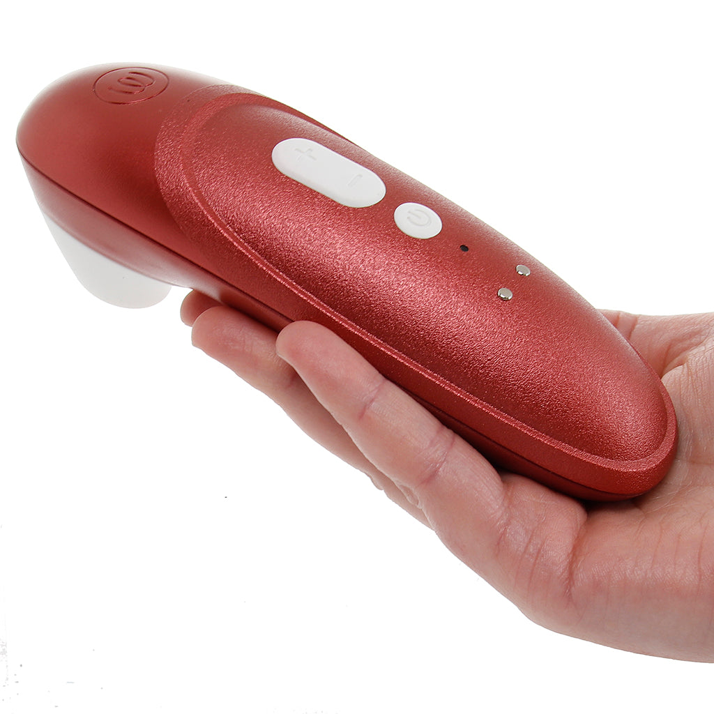Womanizer Pro Clitoral Stimulator in Red