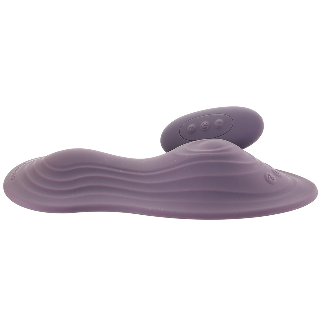 Doc Johnson iRide Pleasure Seat Remote Grinder Vibe in Dusty Purple - Vibrators - HoneyHugs Canada (View 5)