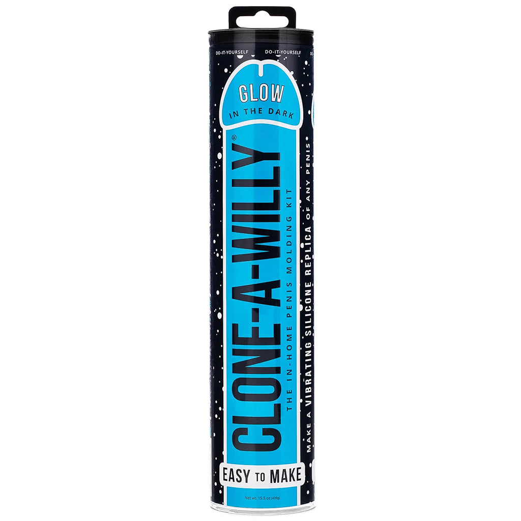Clone-A-Willy Glow in the Dark in Blue