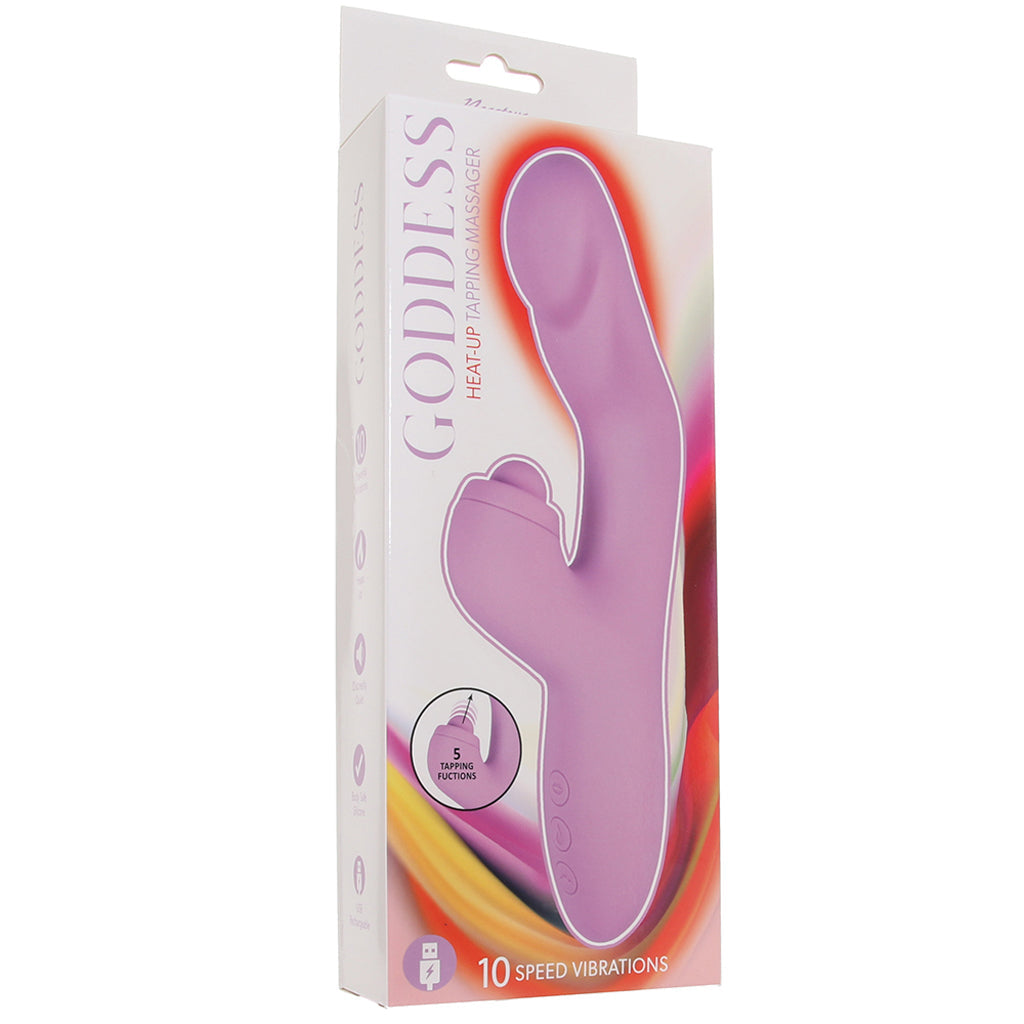 Nasstoys Goddess Heat-Up Tapping Rabbit Vibe in Lavender - Vibrators - HoneyHugs Canada (View 6)