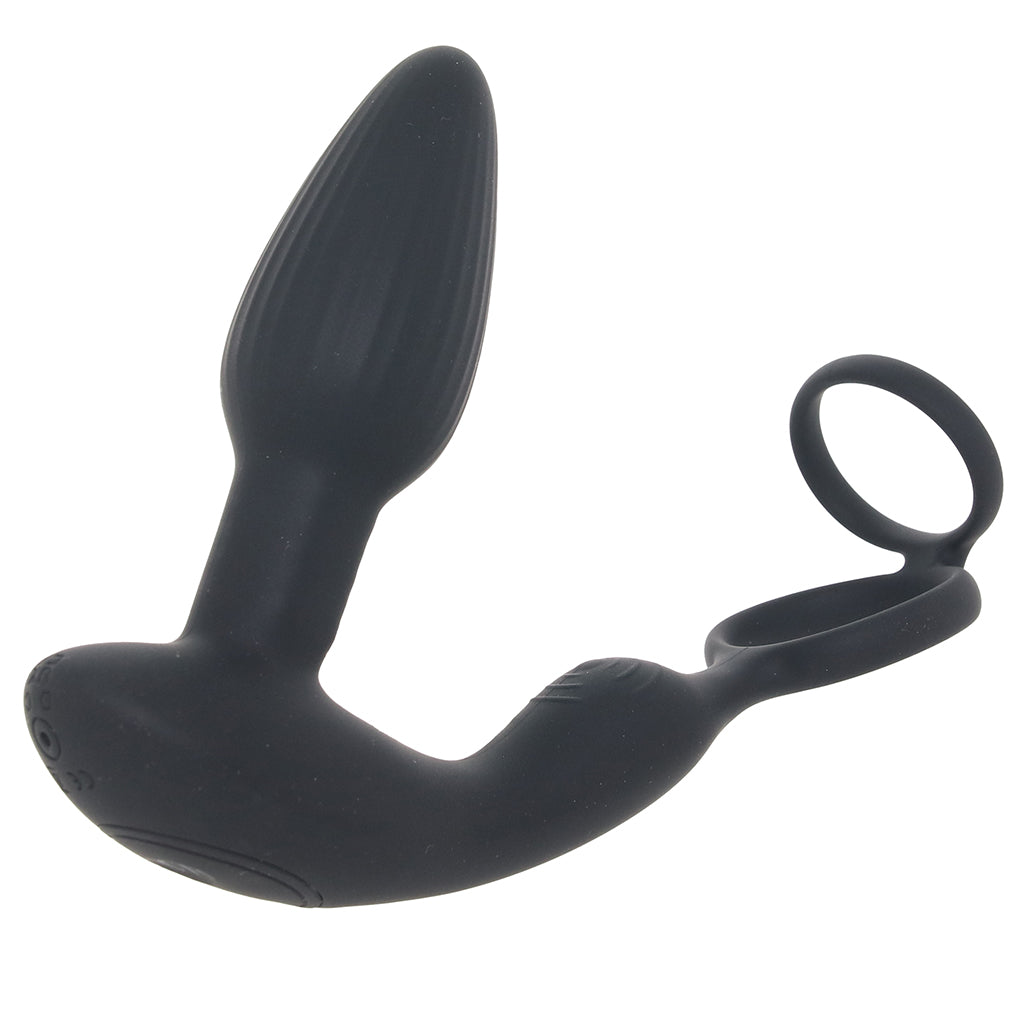 Shots Toys LEVELZ Dual Vibrating Ring and Rotating Plug - Vibrators - HoneyHugs Canada (View 5)