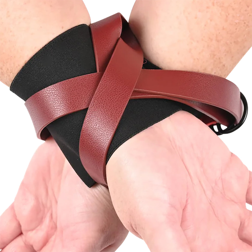 Ex's & Oh's Cross Wrist Cuffs
