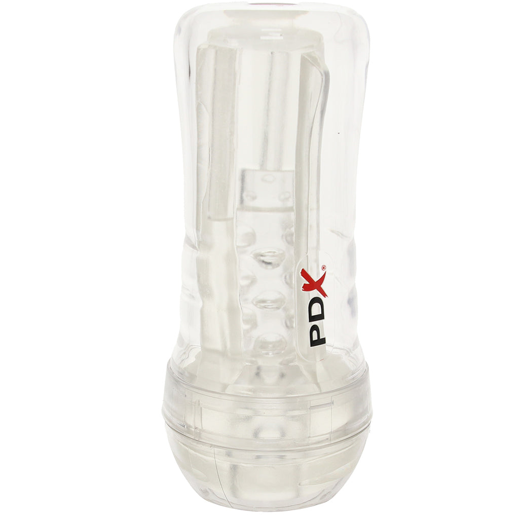 PDX Elite ViewTube Plus See-Thru EZ-Grip Stroker