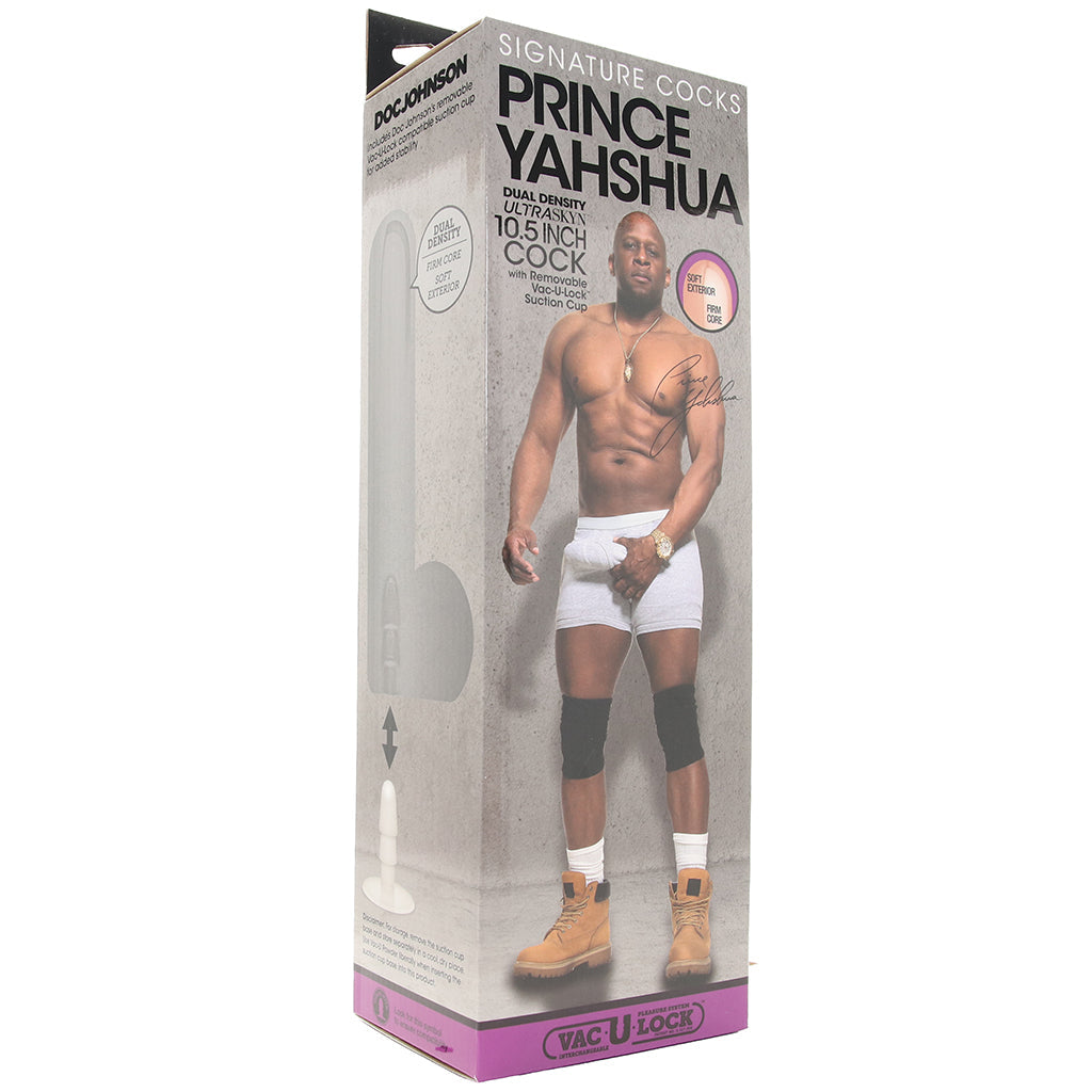 Prince Yahshua 10.5 Inch ULTRASKYN Vac-U-Lock Cock